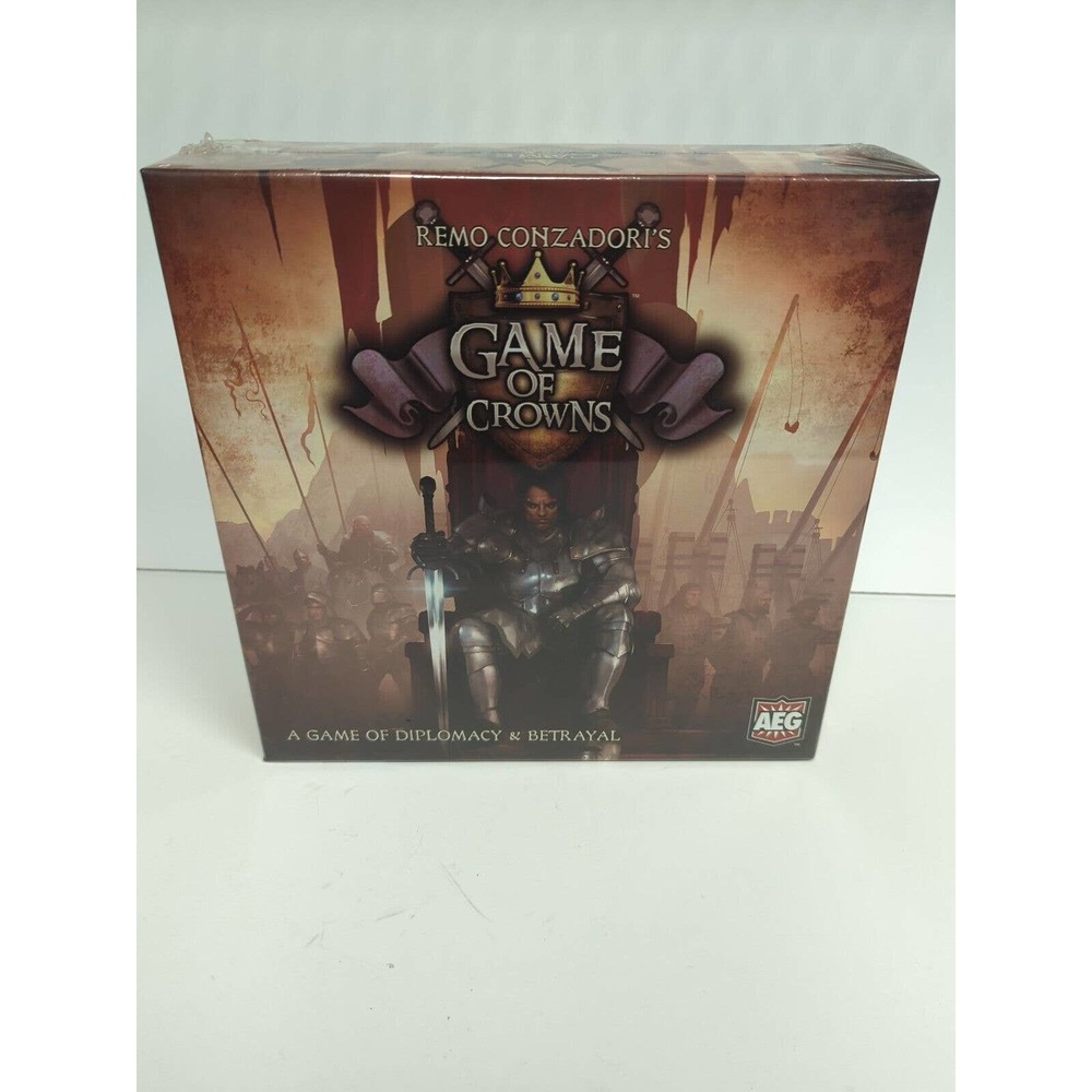 Game Of Crowns Board Game New A Game of Diplomacy & Betrayal